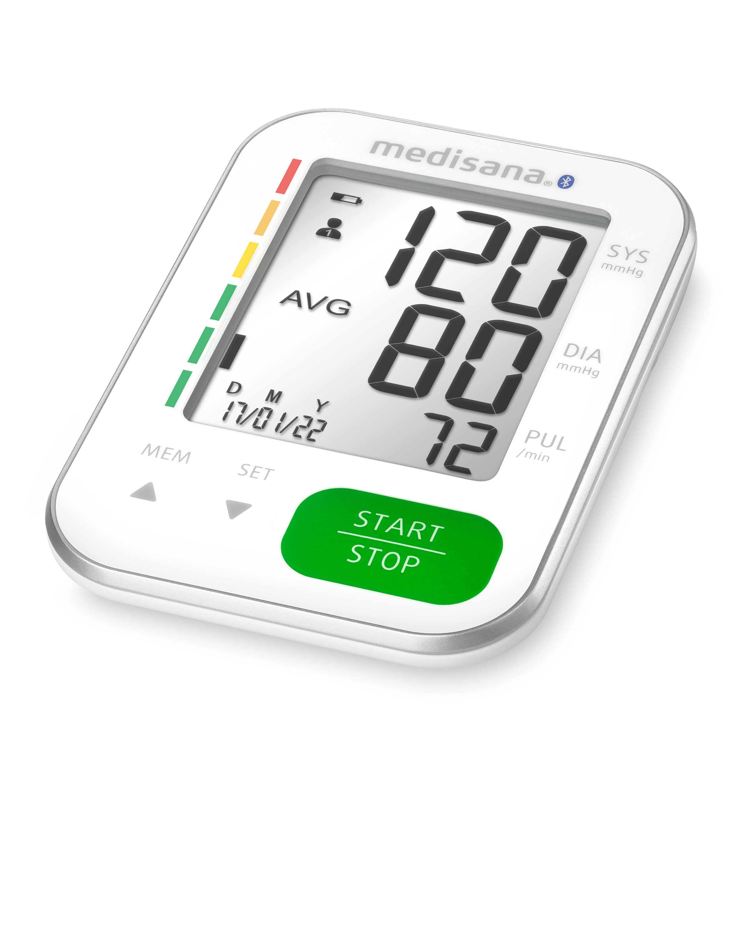 Englisch: MEDISANA BU 570 Connect White Upper Arm BP Monitor